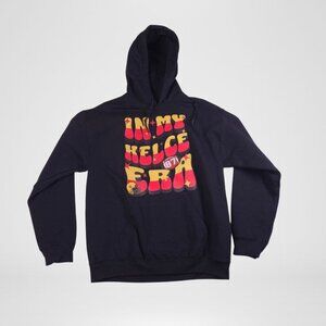 Kansas City Chiefs “In My Kelce Era” Black Hoodie Medium – Custom Fan Gear